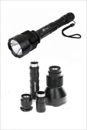 Extended Cree Xml-T6 Flashlight (5x Sections)